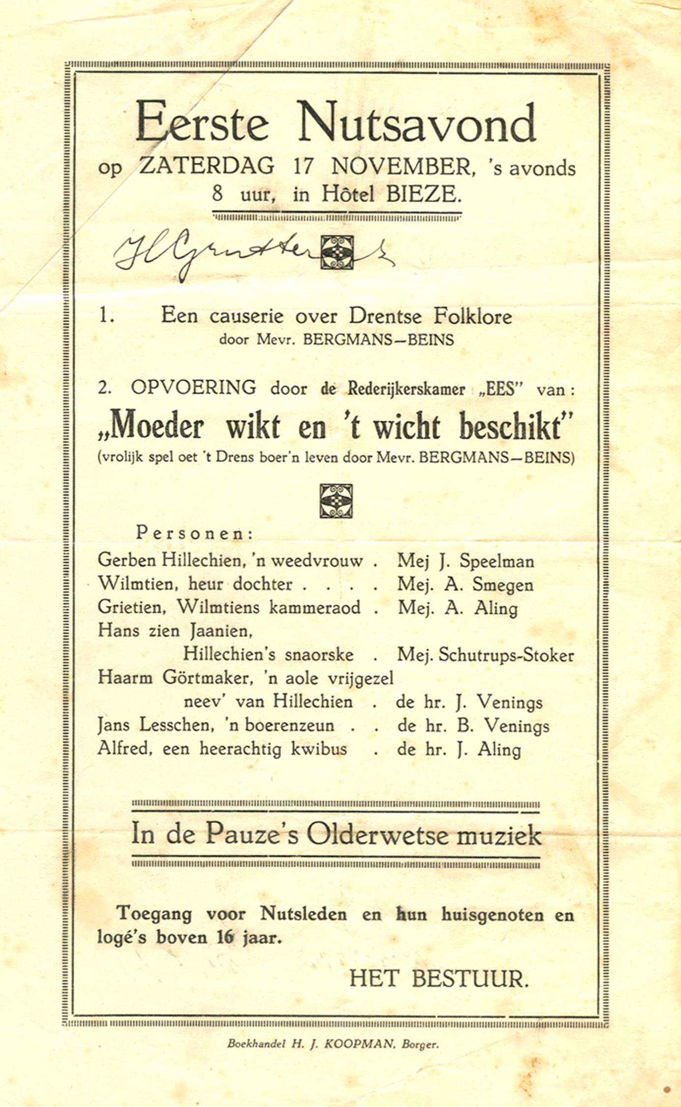 moeder wikt Johanna Bergmans-Beins